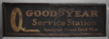 Goodyear Service Station Smaltz Painted Sign (TAC)