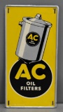 AC Oil Filters Metal Sign (TAC)