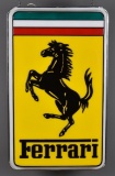 Ferrari w/Prancing Horse Logo Molded Plastic Lighted Sign