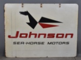 Johnson Sea-Horse Motors w/Modern Logo Metal Sign (TAC)