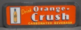 Drink Orange-Crush w/Bottle Metal Sign (TAC)