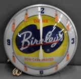 Drink Breley's Double Bubble Lighted Clock