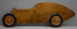 Oldfield #28 Race Car Sign