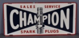 Champion Spark Sales Service (aviation) Metal Sign (TAC)