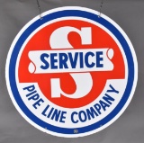 (Skelly) Pipe Line Company Porcelain Sign (TAC)