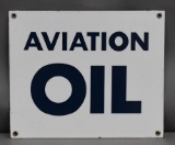 Aviation Oil Porcelain Sign (TAC)