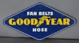 Goodyear Fan Belts Hose Metal Sign (TAC)