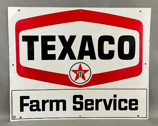 Texaco (new logo) Farm Service Metal Sign (TAC)