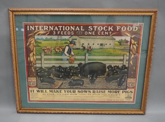 International Stock Food w/ graphics Poster