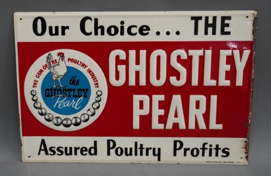 Ghostly Pearl w/ Graphic Metal Sign