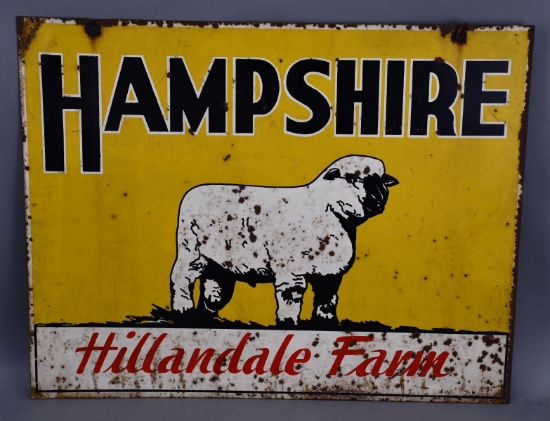 Hampshire (Sheep) Metal Sign (TAC)