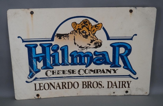 Hilmar Cheese Company w/Logo Metal Sign (TAC)