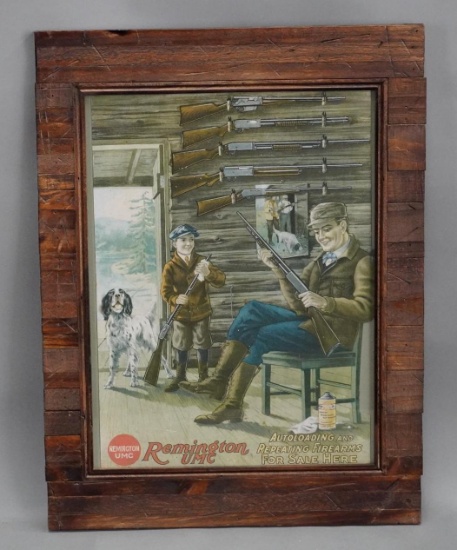 Remington Autoloading & Repeating Firearms Sold Here Poster