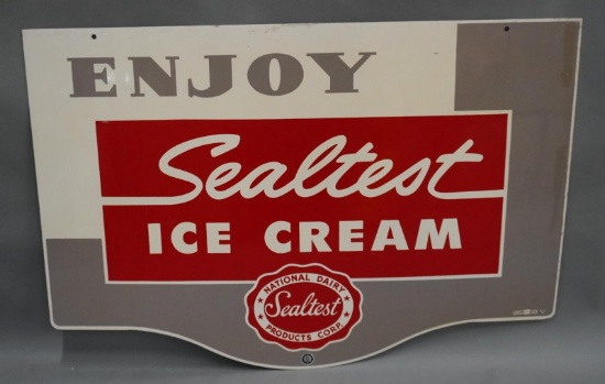 Enjoy Sealtest Ice Cream Metal Sign