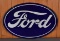 Ford (medium) Oval Porcelain Sign (TAC)