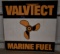 Valvtect Marine Fuel w/Image Metal Sign (TAC)