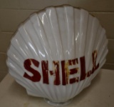 Shell OPC Milk Glass Globe