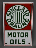 Sinclair Opaline Motor Oil Porcelain Sign (TAC)