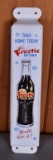 Frostie Root Beer Metal Door Push Sign