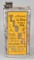 Tiona Automobile & Gas Engine Cylinder Oil One Gallon Square Metal Can