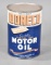 Doreco Aviation Type Motor Oil One Quart Round Metal Can