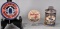 3-Different Polish Metal Cans