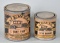Jewel Varnish & Paint Metal Cans w/Paper Labels
