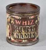 Whiz Tire Enamel Pint Round Metal Can