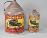 Whiz Metal Polish Quart & Gallon Metal Cans