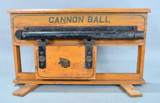 Cannon Ball Barn Door Opener Salesman Sample Counter Top Display