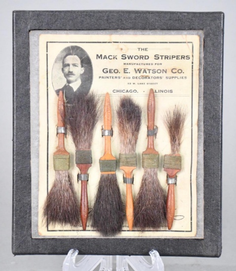 The Mack Sword Strippers Paint Brush Display