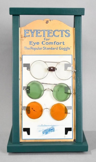 Eyetects for Eye Comfort "The Popular Standard Goggle" Metal Display (TAC)