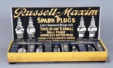 Russel-Maxim Spark Plug Counter-Top Point of Sale Display Box