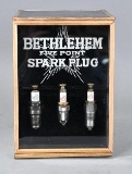 Bethlehem Five Point Spark Plug Metal Counter Top Point of Sale Display (TAC)