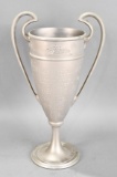 Cincinnati Speedway 1917 2nd Place Silver Plated Trophy