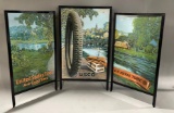 United States Tires Metal Tri-Fold Sign