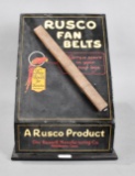 Rusco Fan Belts Metal Counter Top Point of Sale Metal Display (TAC)