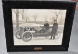 Real Photograph of Barney Oldfield & Henry Ford