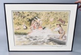 Original Lithograph by Meunier Signed & Numbered