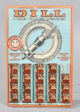 Dill Tire Valves Insides Counter Top Point of Sale Metal Display