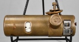 Casgrain Brass Speedometer w/65 mile & Swastika Logo