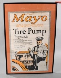 Mayo Spark-Plug Tire Pump Paper Poster