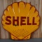 Shell Embossed Neon Porcelain Sign (TAC)
