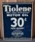 Tiolene Motor Oil Metal Tacker Sign (TAC)