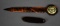 Red Hat Bakelite Letter Opener & Feeler Gauge