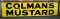 Coleman's Mustard Porcelain Sign (TAC)