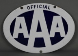 Official AAA Porcelain Sign (TAC)