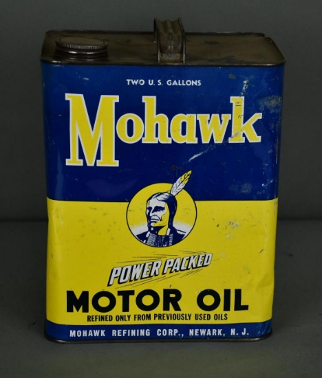 Mohawk Power-Packed Motor Oil Two-Gallon Metal Can