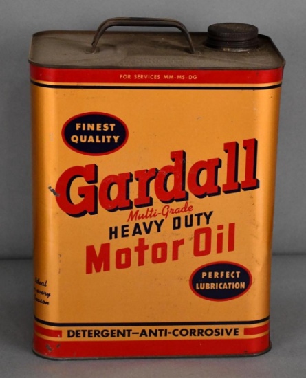 Garadall Heavy Duty Motor Oil Two-Gallon Metal Cans
