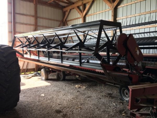 21’ Case IH pull type swather